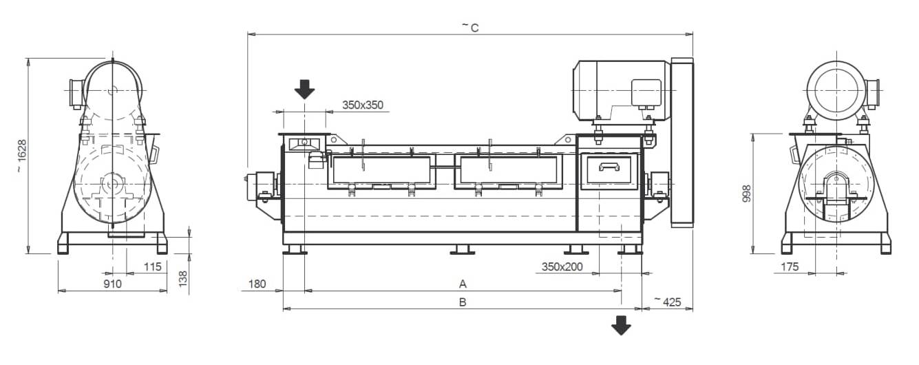 Continuous Mixer Molasses Injection Line Fragola S P A